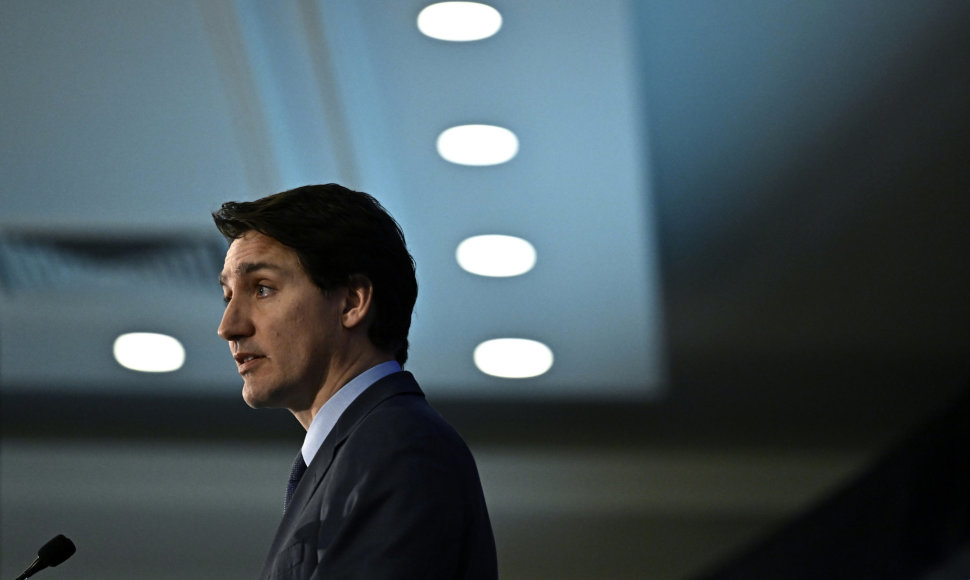 Kanadiečių ministras pirmininkas Justinas Trudeau