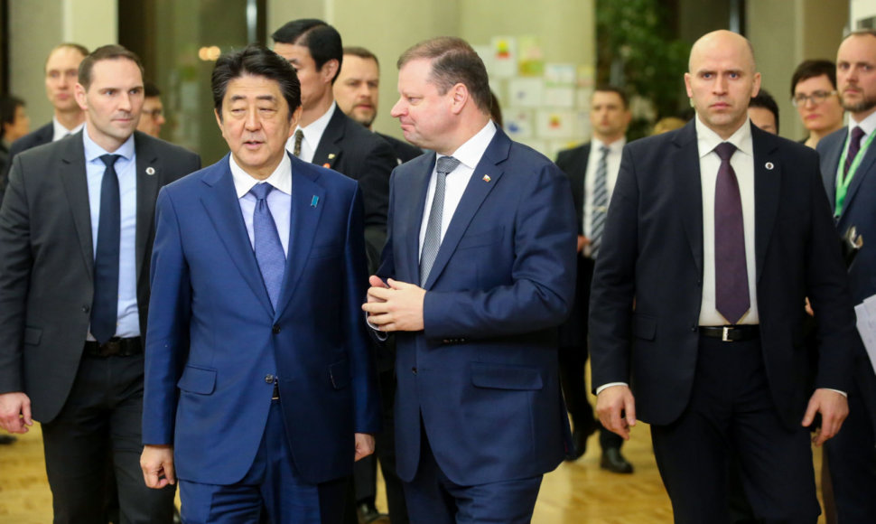  Lietuvos Respublikos Ministro Pirmininko Sauliaus Skvernelio susitikimas su Japonijos Ministru Pirmininku Shinzo Abe