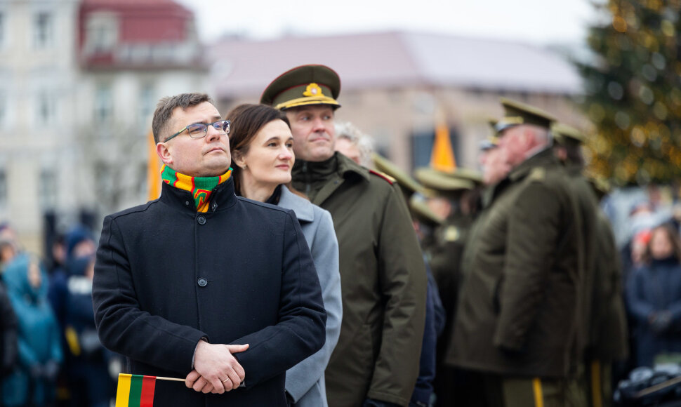 Laurynas Kasčiūnas, Viktorija Čmilytė-Nielsen