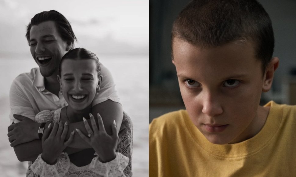 Millie Bobby Brown ir Jake'as Bongiovi 