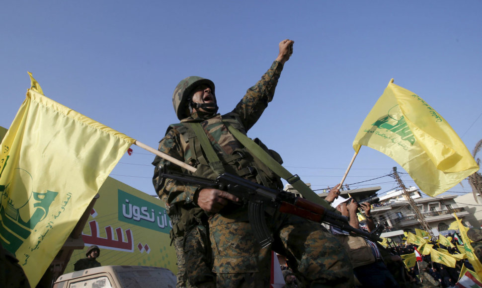 „Hezbollah“ kovotojai