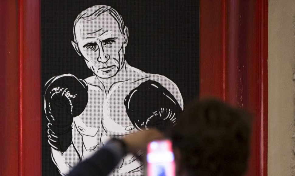 Vladimiro Putino įkvėpti meno kūriniai