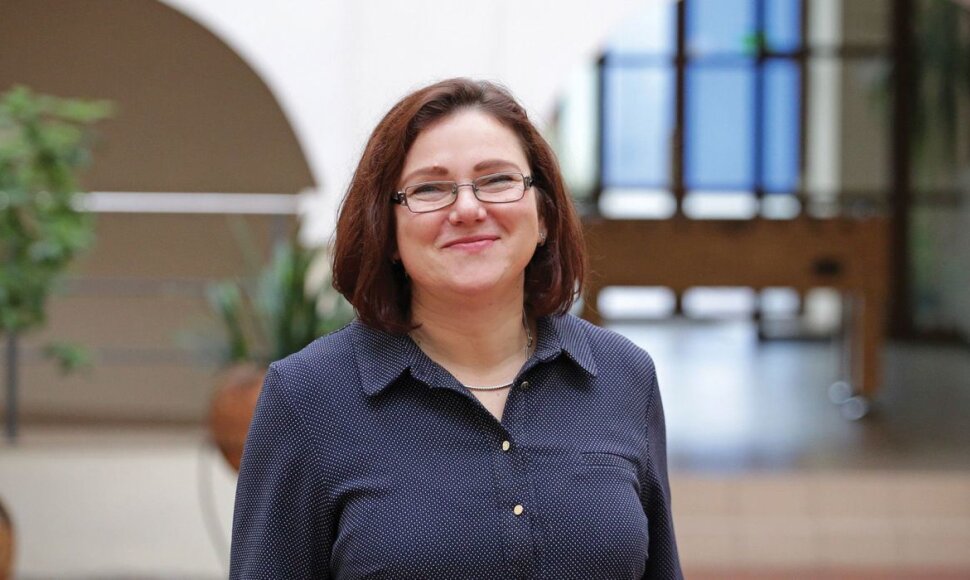 Kėdainių &scaron;viesiosios gimnazijos chemijos mokytoja ekspertė Daiva Iva&scaron;kevičienė