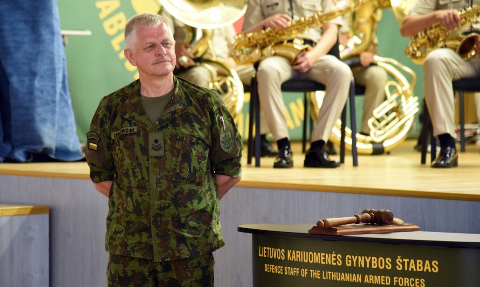 Lietuvos kariuomenės Gynybos štabui vadovauja brigados generolas Gintautas Zenkevičius