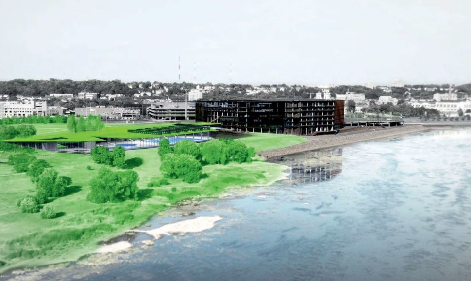 „Žalgirio“ arenos daugiafunkcinio vandens sporto centro projektas