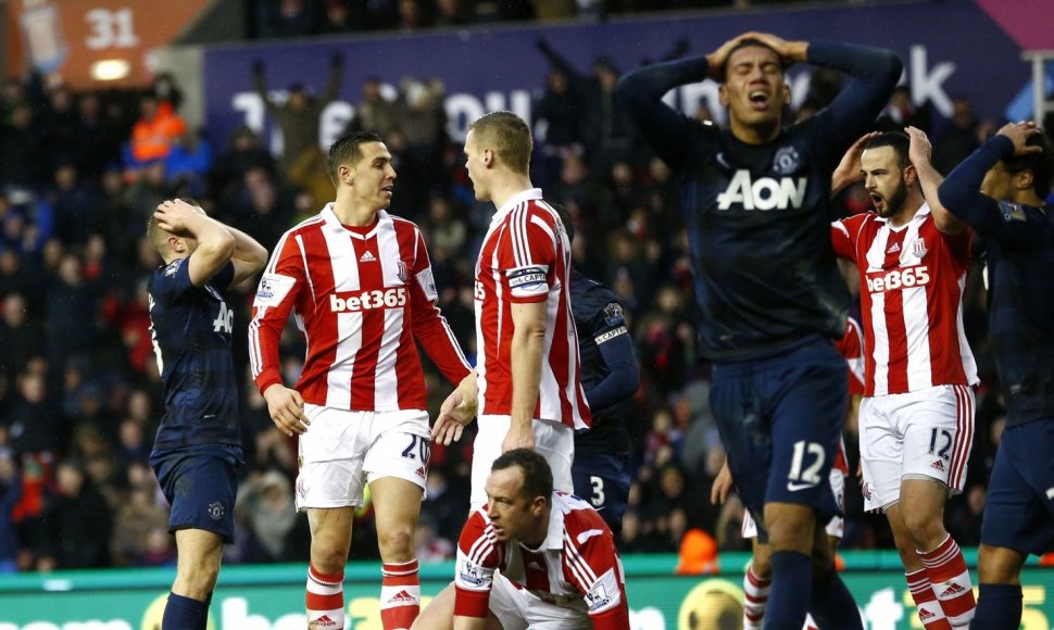 „Stoke City“ nugalėjo „Manchester United“