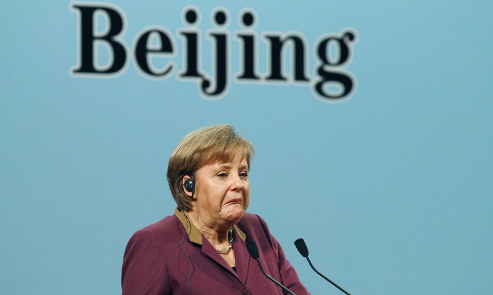 Angela Merkel Pekine