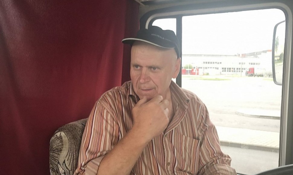 Rokiškio autobusų parko vairuotojas Andrejus Roščenkovas