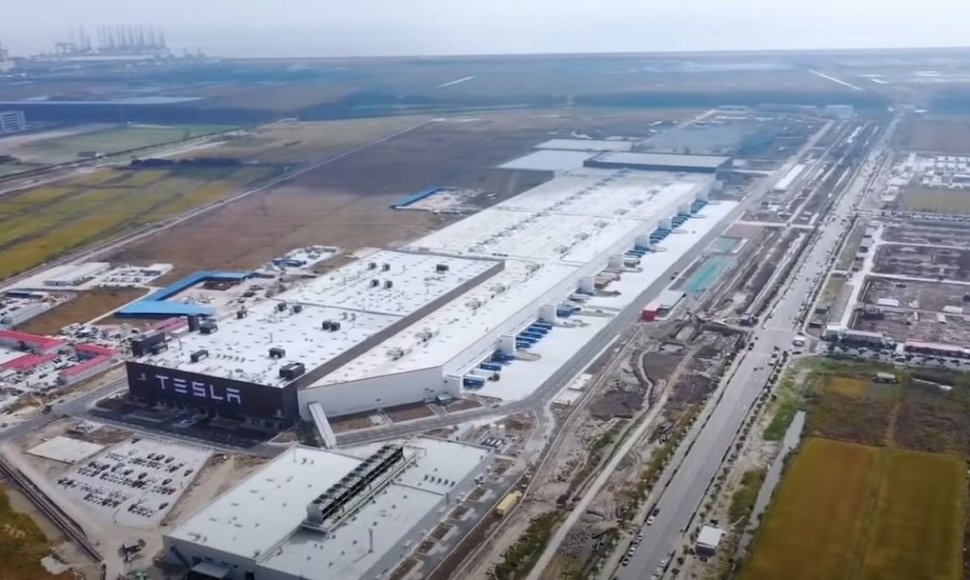 Šanchajaus „Gigafactory 3“ gamykla