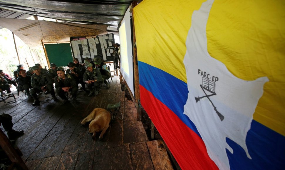 Paskutinės Kolumbijos ginkluotų revoliucinių pajėgų dienos prieš paskelbtą taiką