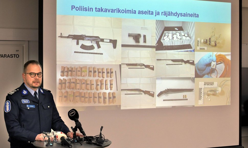 Suomijos policija išaiškino planuojamą išpuolį.