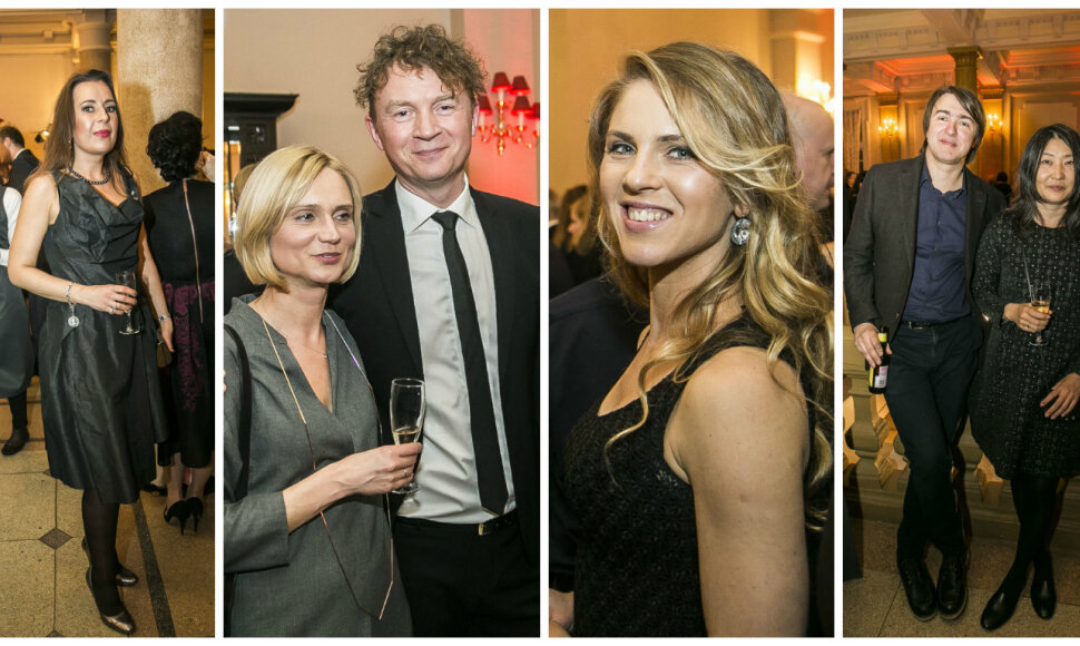 Kristina Sabaliauskaitė, Ignas Jonynas su žmona Rasa, Edita Užaitė, Kristijonas Vildžiūnas ir Uljana Kim