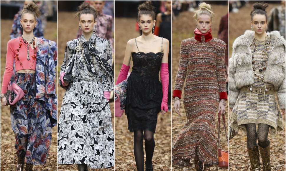 „Chanel“ 2018–2019 m. rudens ir žiemos kolekcijos modeliai