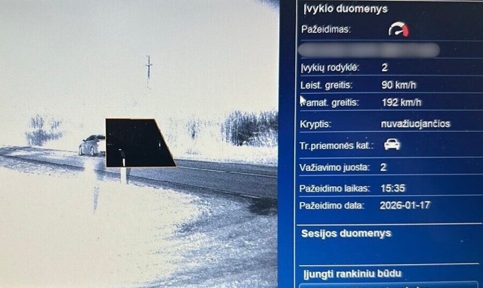 Greičio vir&scaron;ijimas