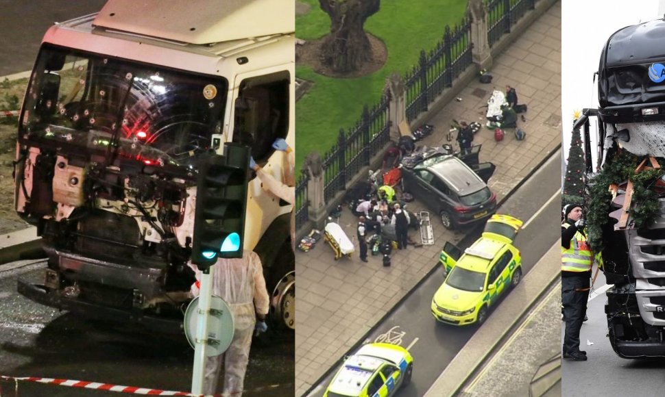 Teroro aktai Nicoje, Londone ir Berlyne