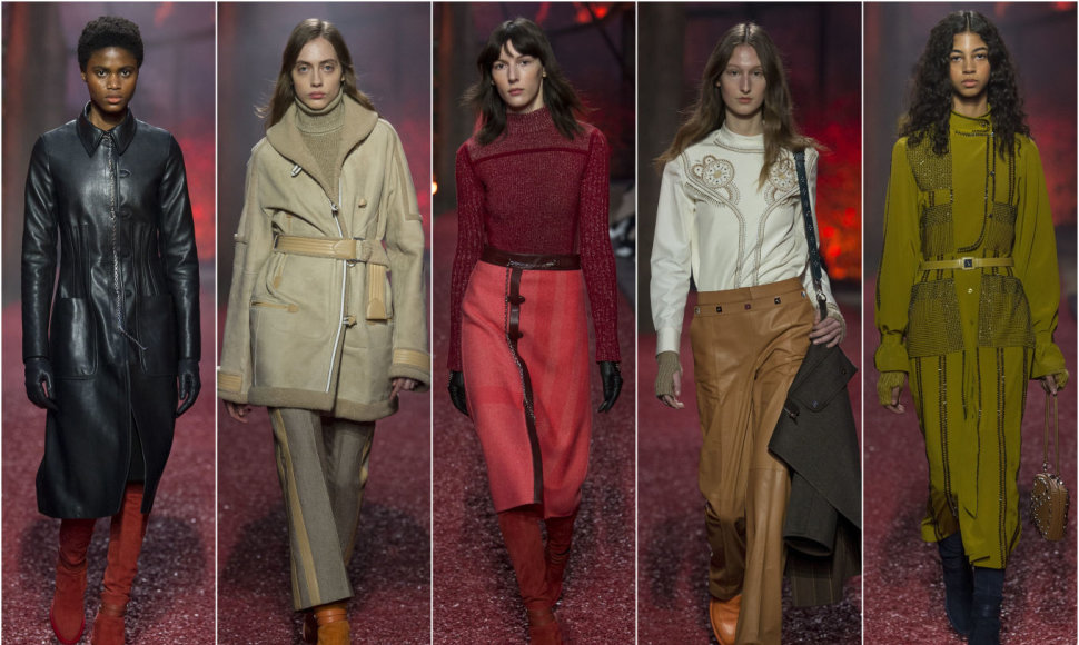 „Hermès“ 2018–2019 m. rudens ir žiemos kolekcijos modeliai
