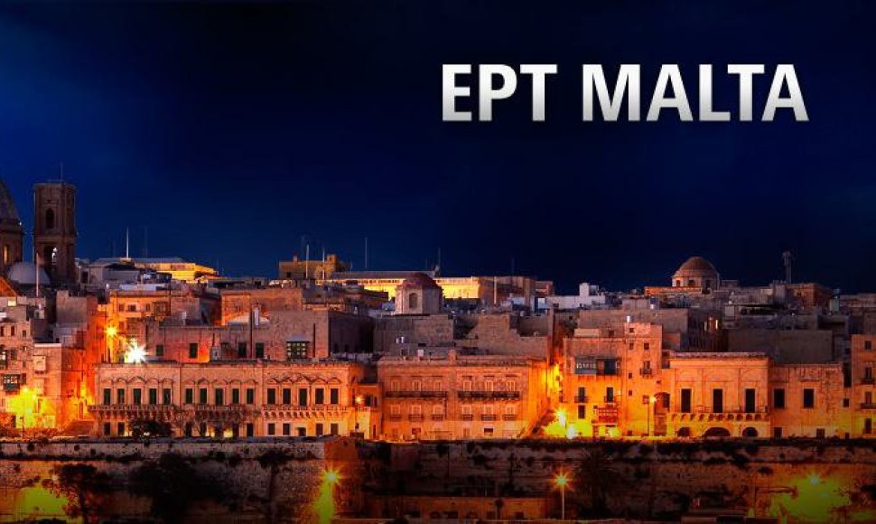 Prasideda Europos pokerio turo (EPT) Maltos festivalis