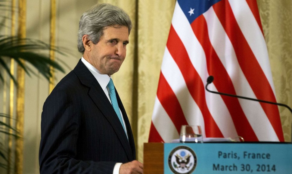 JAV sekretorius Johnas Kerry