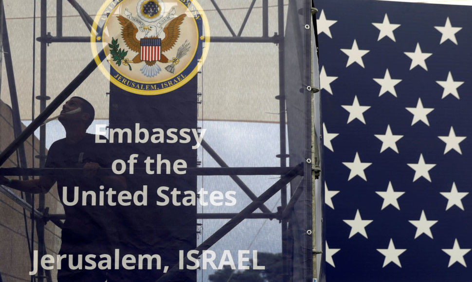 Jeruzalėje bus atidaryta JAV ambasada