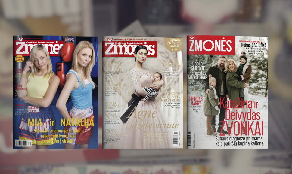 Ry&scaron;kiausi žurnalo &bdquo;Žmonės&ldquo; vir&scaron;eliai