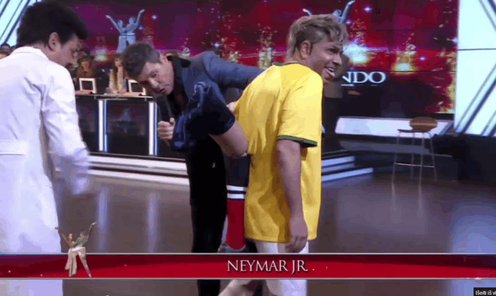 Argentinos televizijos laida tyčiojasi iš Neymaro