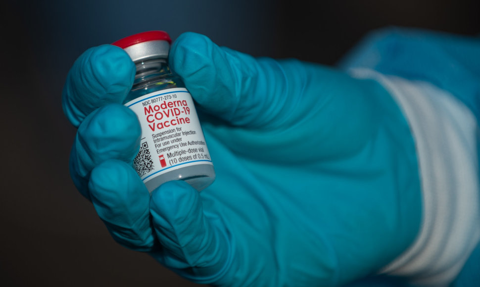 „Moderna“ vakcina nuo koronaviruso