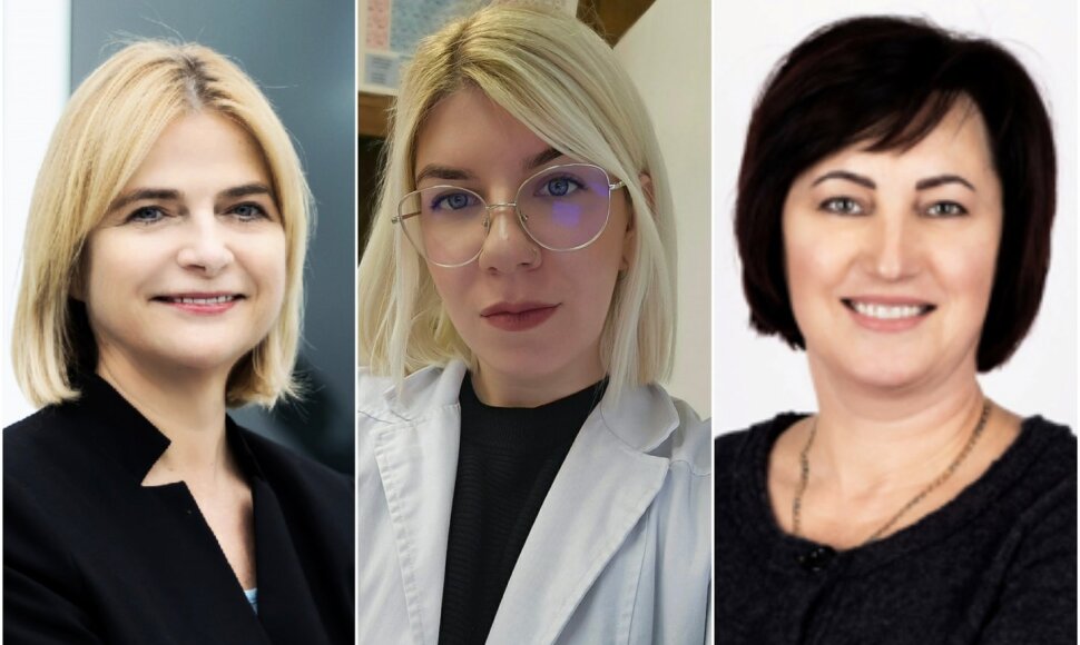 Kristina Kantminienė, Aida &Scaron;ermuk&scaron;nytė ir Ingrida Tumosienė