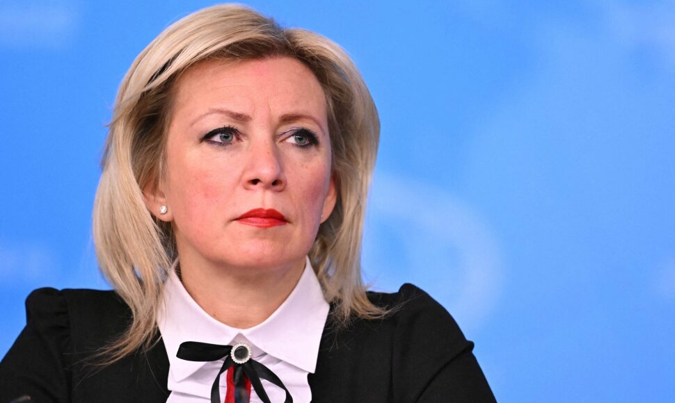 Marija Zacharova / NATALIA KOLESNIKOVA / AFP