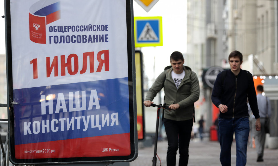 Rusijoje ruošiamasi referendumui dėl Konstitucijos pataisų