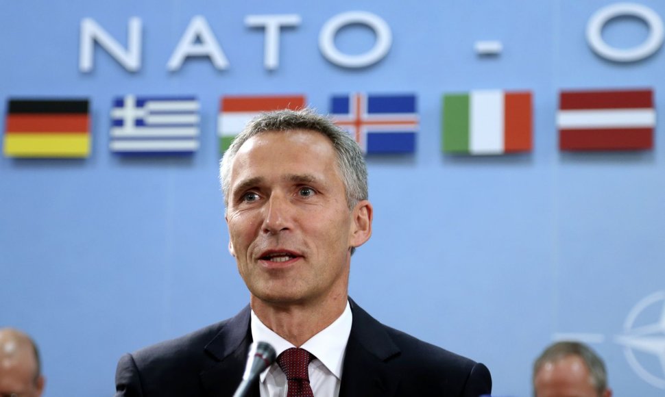 NATO generalinis sekretorius Jensas Stoltenbergas