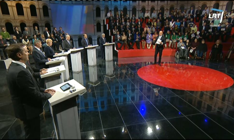 Pirmieji kandidantų į prezidento postą debatai