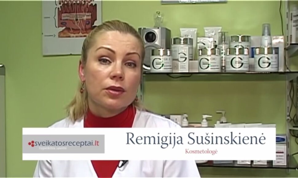 Kosmetologė Remigija Sušinskienė