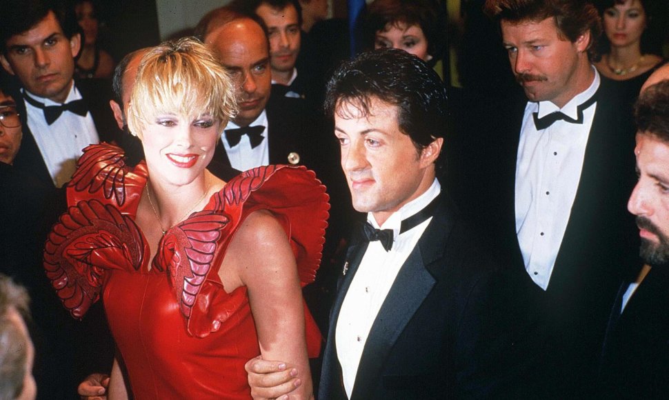 Sylvesteris Stallone ir Brigitte Nielsen 1985 metais