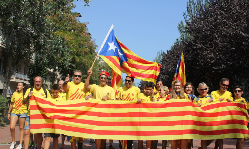 Katalonijos diena Barselonoje