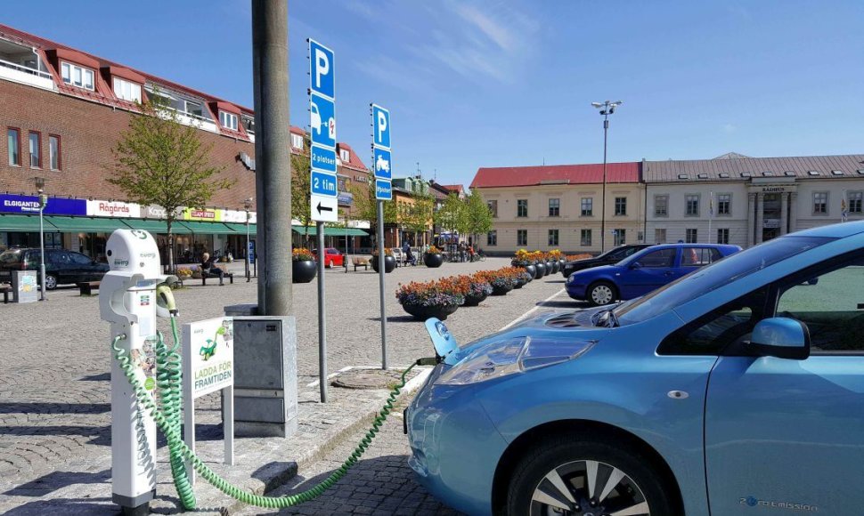 Elektromobilių rojus Švedijoje