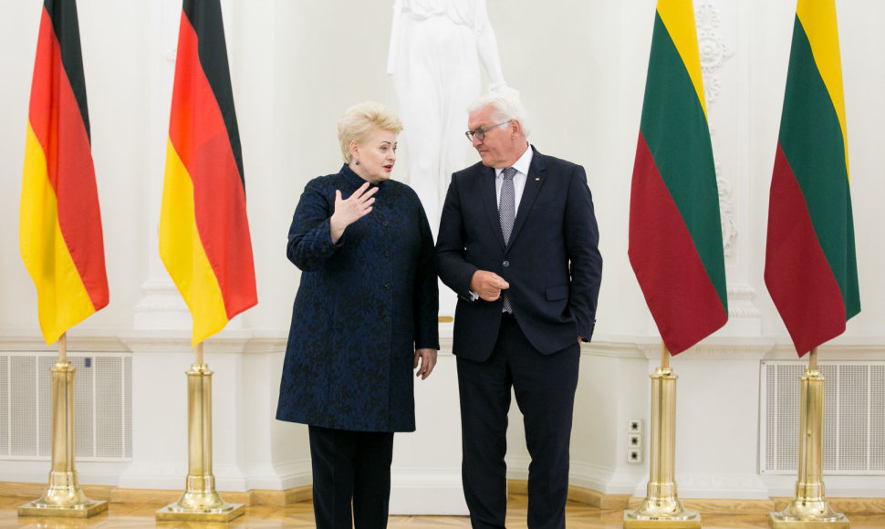Dalia Grybauskaitė ir Frankas Walteris Steinmeieris