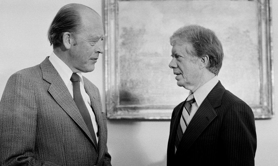 Odvaras Nordli ir Jimmy Carteris
