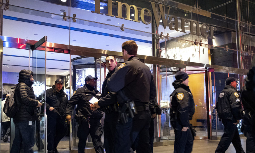 Niujorke ketvirtadienį evakuotas CNN biuras