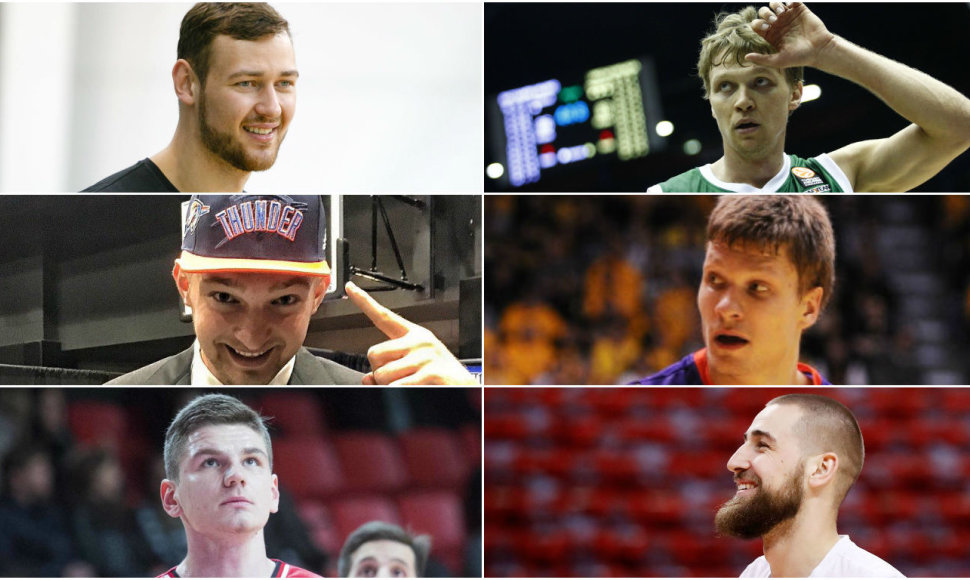 Šeši lietuviai NBA