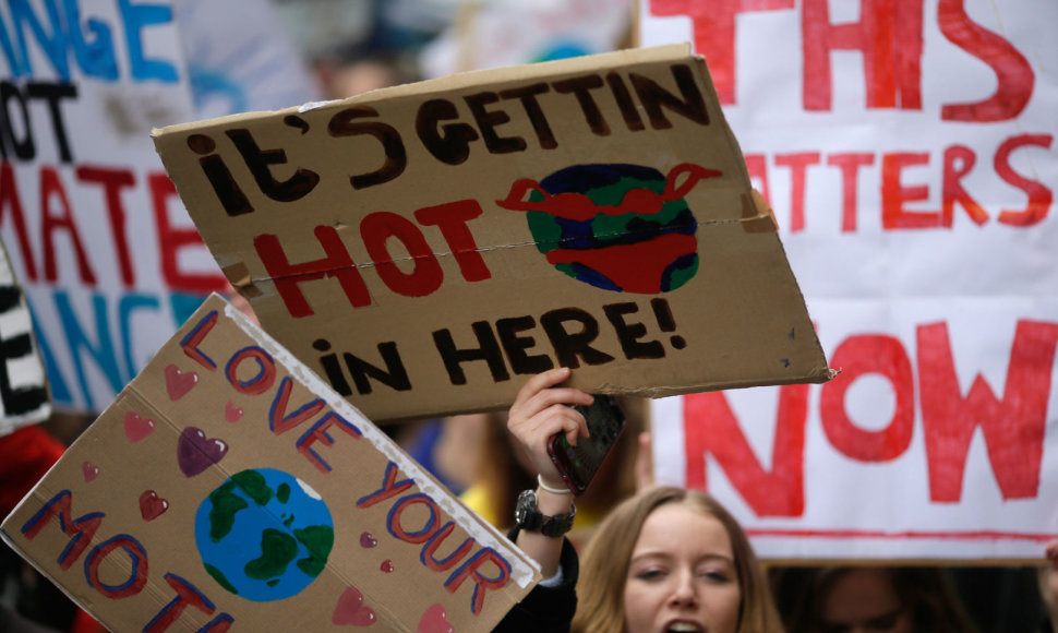 Protestas prieš klimato kaitą