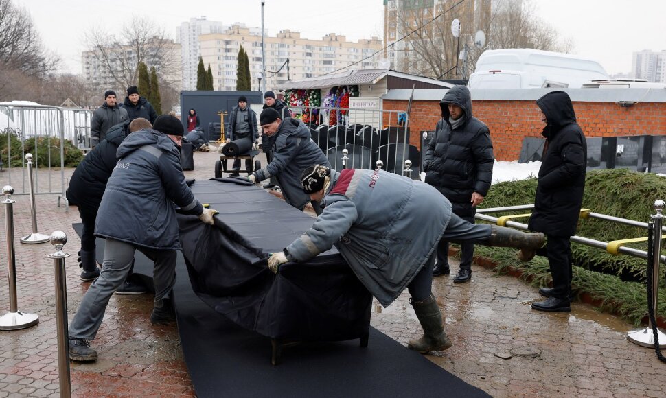 Aleksejaus Navalno laidotuvės