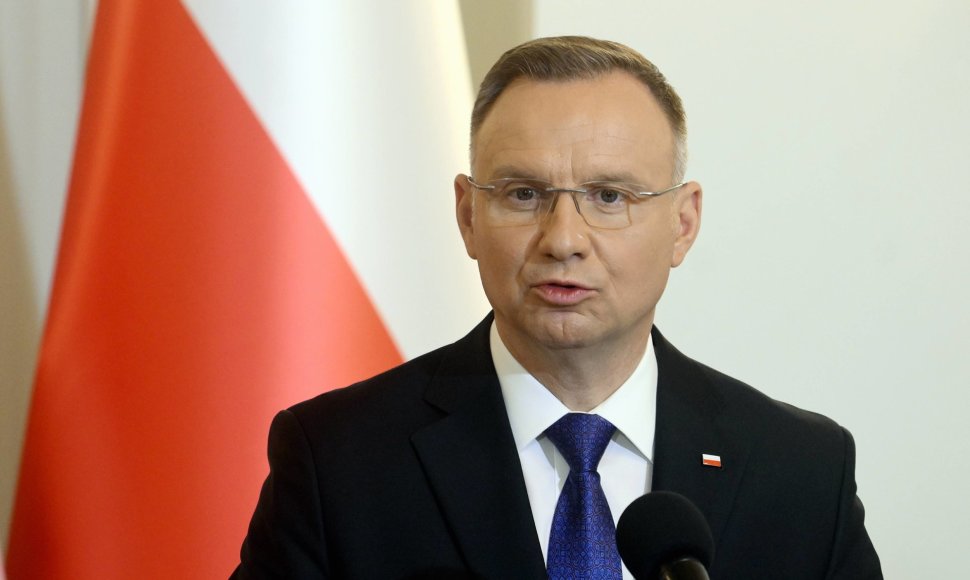 Lenkijos prezidentas Andrzejus Duda