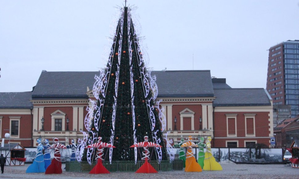 Klaipėdos kalėdinė eglė