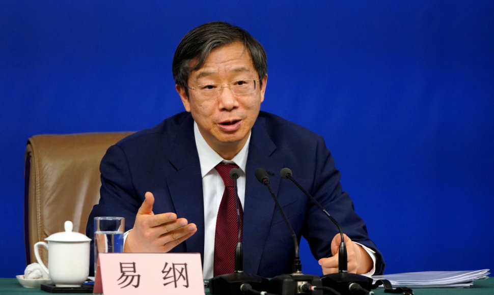 Yi Gangas, Kinijos centrinio banko vadovas