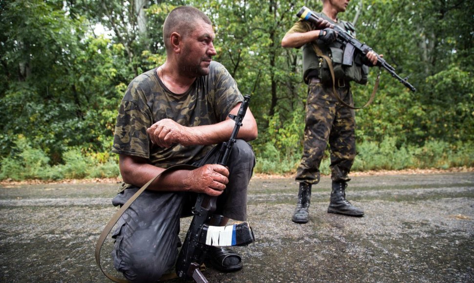 Ukrainos kariai Donecko regione