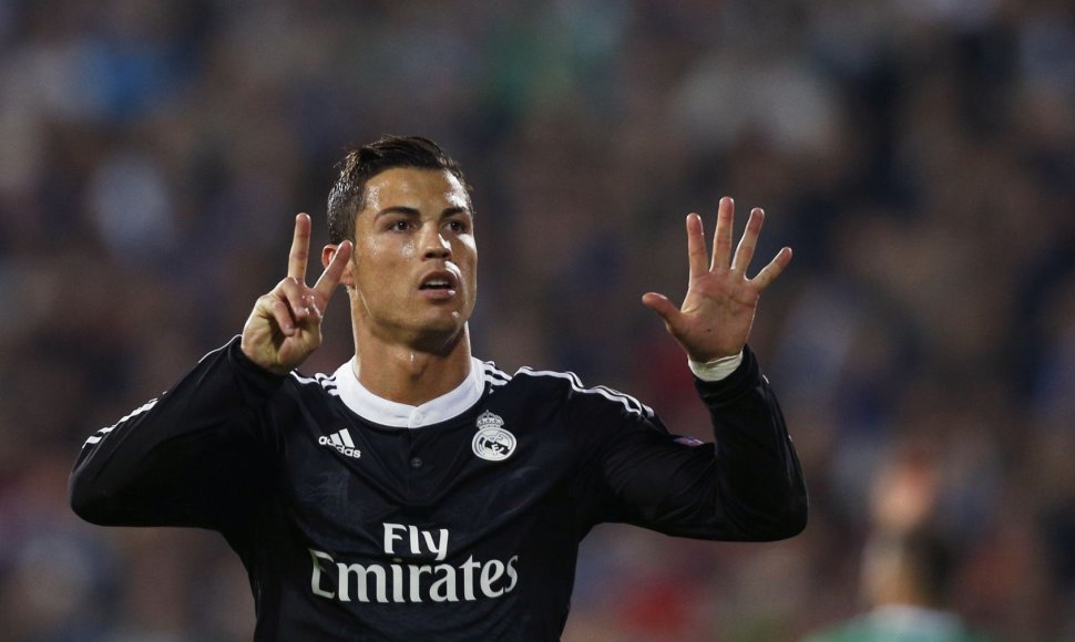 Madrido „Real“ ir Cristiano Ronaldo UEFA čempionų lygos mače