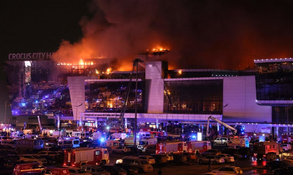 Išpuolis Maskvos koncertų salėje „Crocus City Hall“