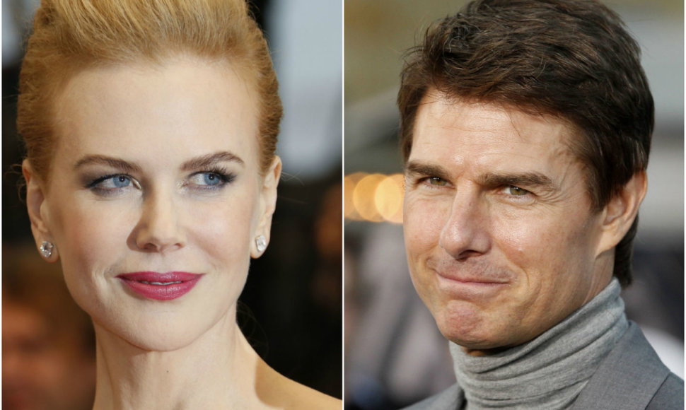 Kino žvaigždės Nicole Kidman ir Tomas Cruise’as