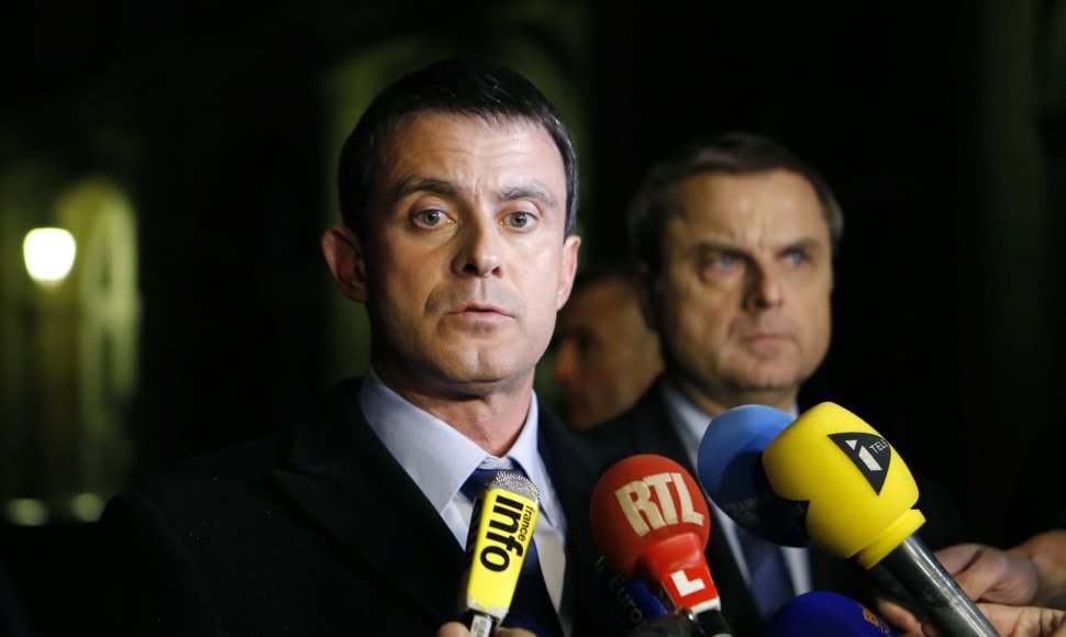 Prancūzijos vidaus reikalų ministras Manuelis Vallsas