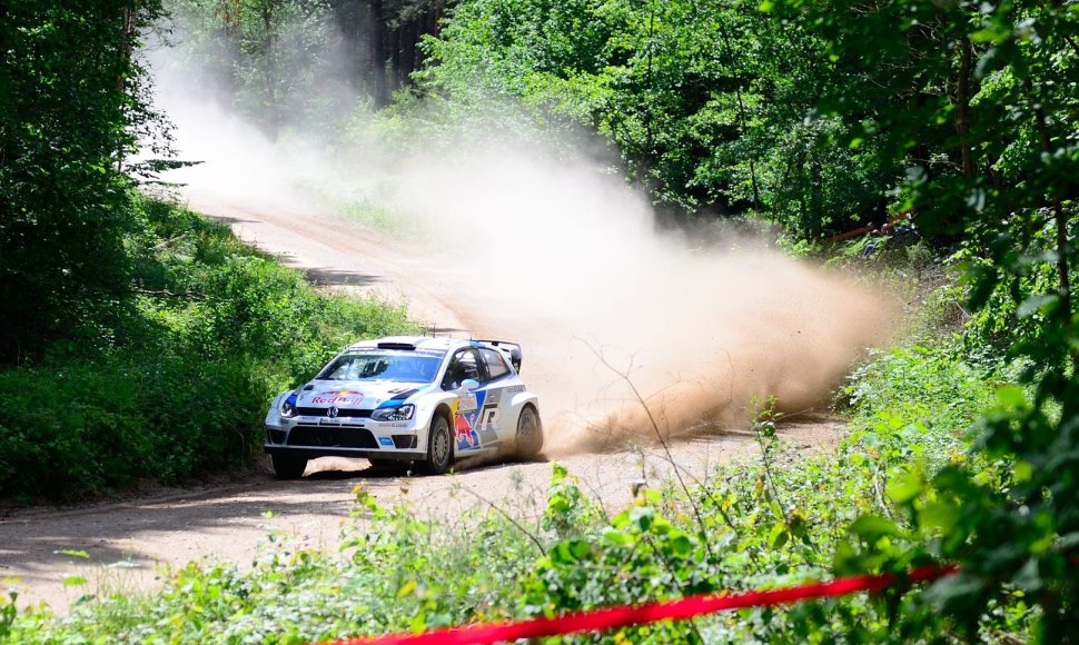 WRC ralio etapas Lietuvoje